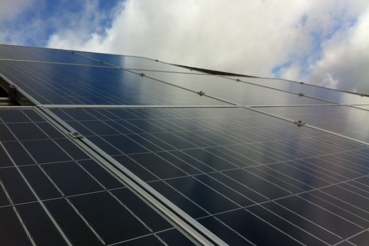 Example solar panel installation by Green Sky Technology in Castleford