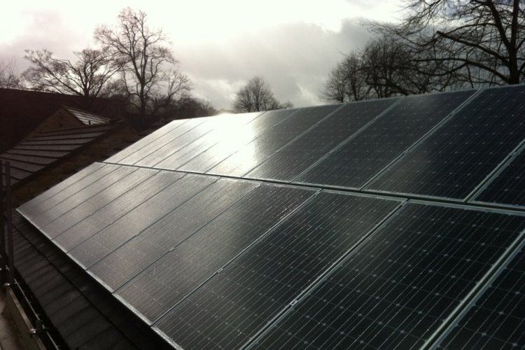 Example solar panel installation by Solar Renewable Energy Ltd. in Shadwell, Leeds