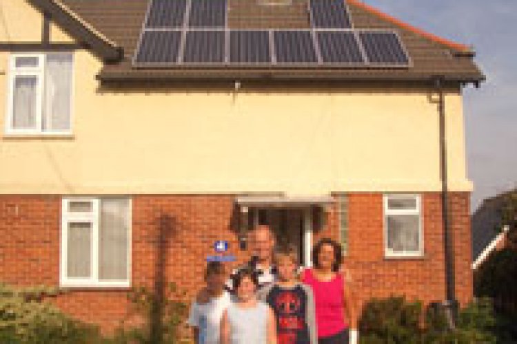 Example solar panel installation by DPL Solar in Ipswich