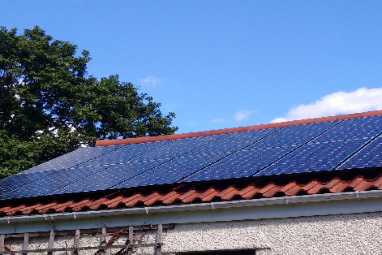 Example solar panel installation by Baltic Energy Limited in Newcastle Upon Tyne