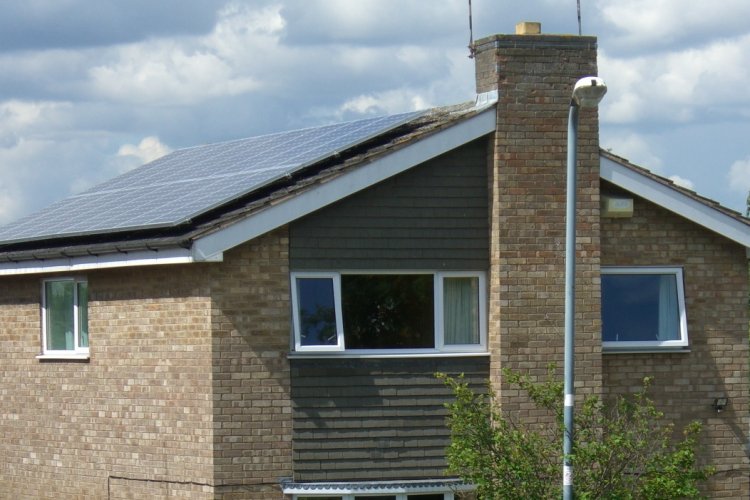 Example solar panel installation by Claydon Microgeneration Ltd in Aylesbury
