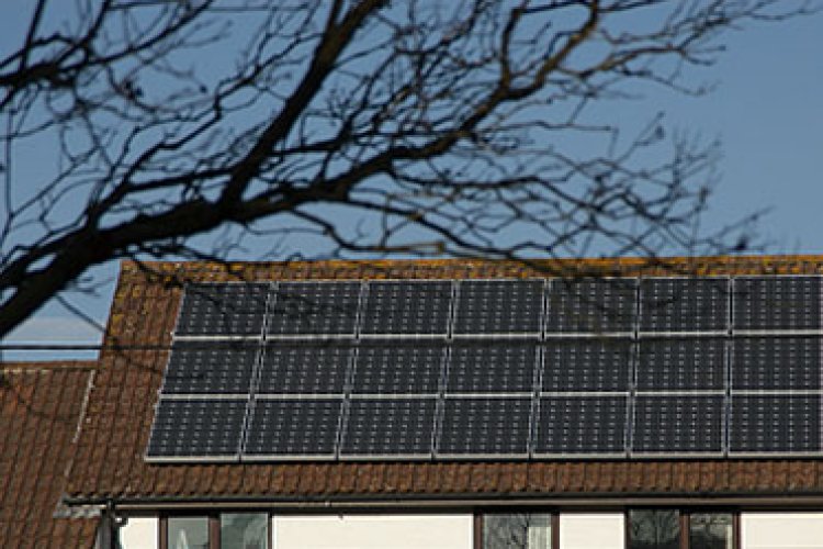 Example solar panel installation by IDDEA Ltd in Devizes