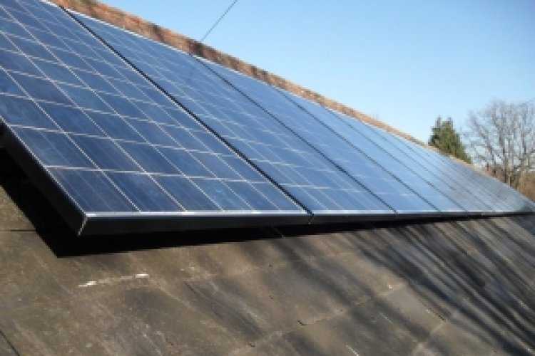 Example solar panel installation by Icarus Solar Power in Eastbourne