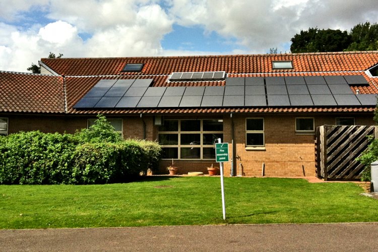 Example solar panel installation by Beechdale Energy in Kingston, Cambridgeshire