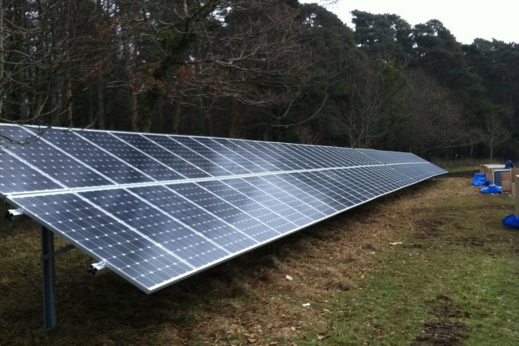 Example solar panel installation by Prescient Power Ltd in Ashby-De-La-Zouch