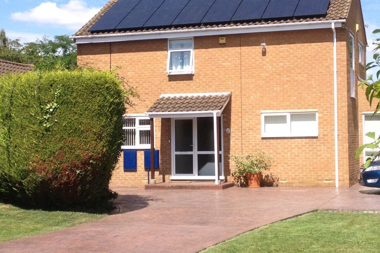 Example solar panel installation by Roxon Electrical in Gloucester